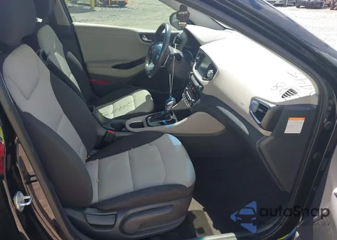 2018 Hyundai Ioniq Hybrid Sel from USA, damaged, VIN KMHC75LC4JU060560